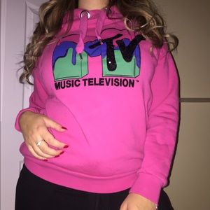 MTV pink hoodie
